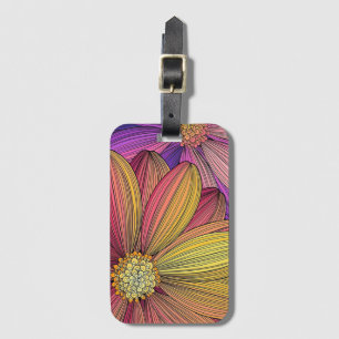 “Sunflower“ Acrylic Luggage Tag