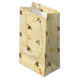 Sunflower and Bee Series Design Four Small Gift Bag