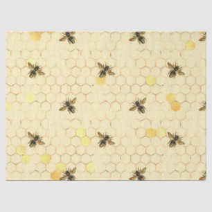 Sunflower and Bee Series Design Six Tissue Paper