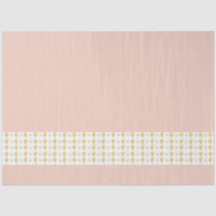 Sunflower and daisy  tissue paper