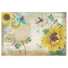 Sunflower and Dragonfly Series Design 5