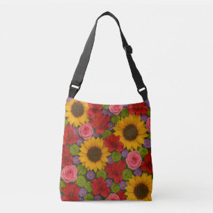 Sunflower and Rose Tote