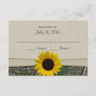 Sunflower and Woodland Camoflauge Response Card