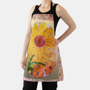 Sunflower apron