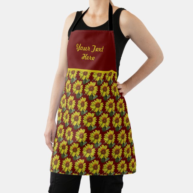 Sunflower Apron (Insitu)