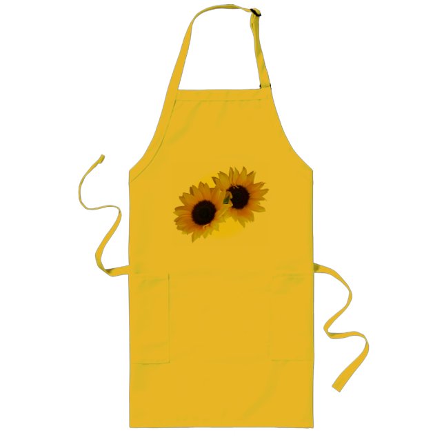 Sunflower Apron Sunny Sunflower BBQ Apron (Front)