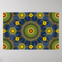 Sunflower Array 1 Poster