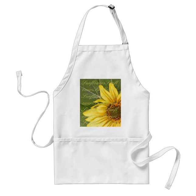 Sunflower Art Apron (Front)
