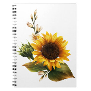 Sunflower Art Notebook