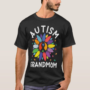 Sunflower Autism Awareness Day Matching Autism Gra T-Shirt