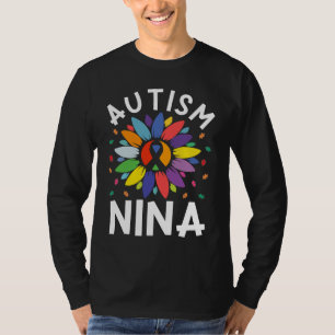 Sunflower Autism Awareness Day Matching Family Aut T-Shirt