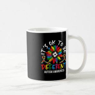 Sunflower Autism Awareness Month For Autism Awaren Coffee Mug