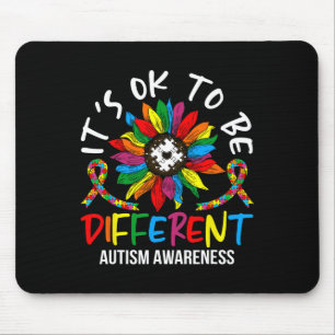 Sunflower Autism Awareness Month For Autism Awaren Mouse Pad