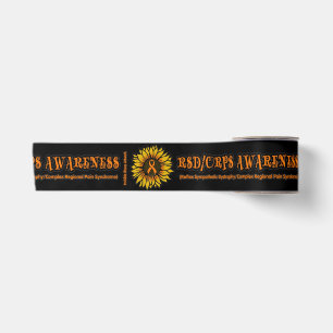 Sunflower/Awareness...RSD/CRPS Satin Ribbon