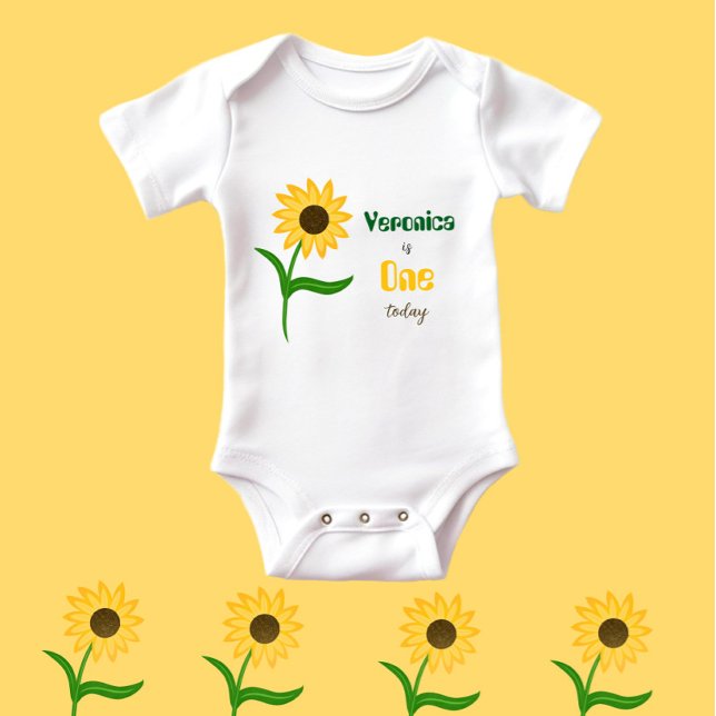 Sunflower Baby Bodysuit (Creator Uploaded)