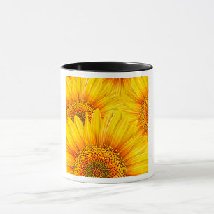 Sunflower Background Mug