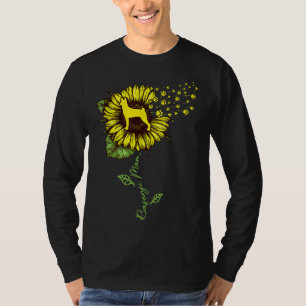 Sunflower Basenji Mum Mum Dog Lover T-Shirt