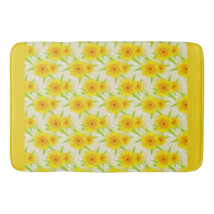 Sunflower Bath Mat
