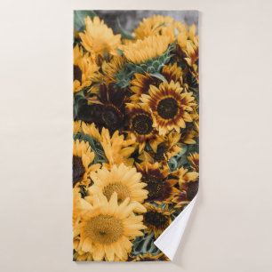 SUNFLOWER BATH TOWEL