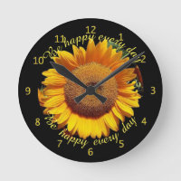  Sunflower Be happy every day