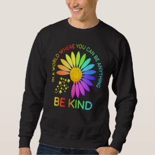 Sunflower Be Kind Puzzle Support Autism Awareness  Sweatshirt