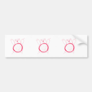 Sunflower Bear Bumper Sticker