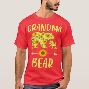 Sunflower Bear Matching Family Outfits, Funny Gran T-Shirt