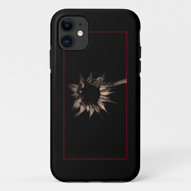 Sunflower - Beautiful Unique Cool Fine Art Image Case-Mate iPhone Case (Back)