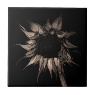Sunflower - Beautiful Unique Cool Fine Art Tile