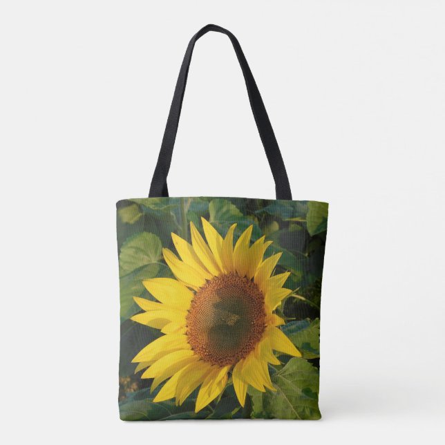 Sunflower Beauty Tote Bag (Back)
