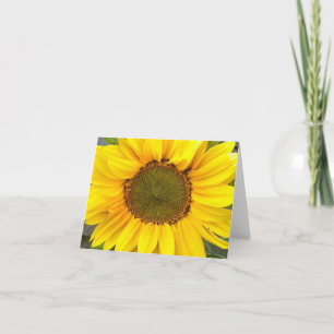 Sunflower Blank Card