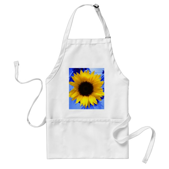 Sunflower Blue Standard Apron (Front)