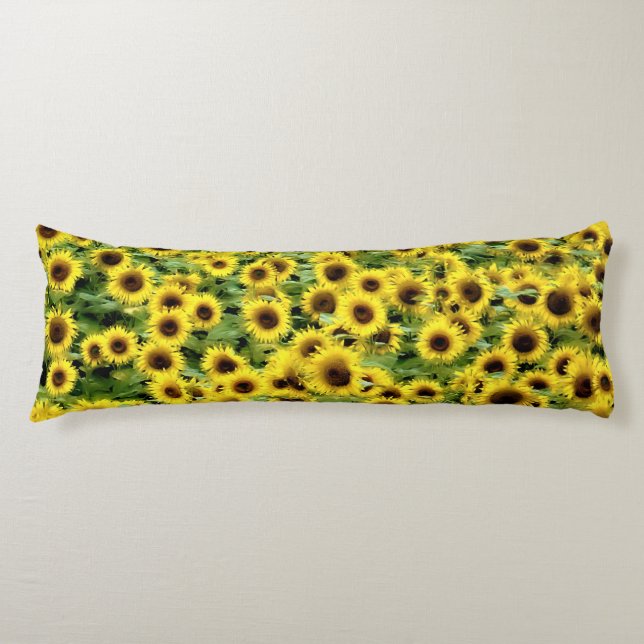 Sunflower Body Cushion (Front)