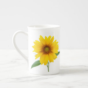 Sunflower Bone China Mug