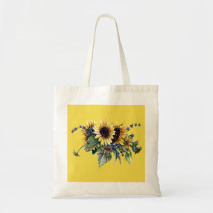 Sunflower Bouquet Tote Bag