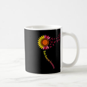 Sunflower Brain Aneurysm Awareness Month Support G Coffee Mug