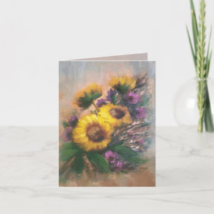 Sunflower Breeze 4 x 5.6 Card