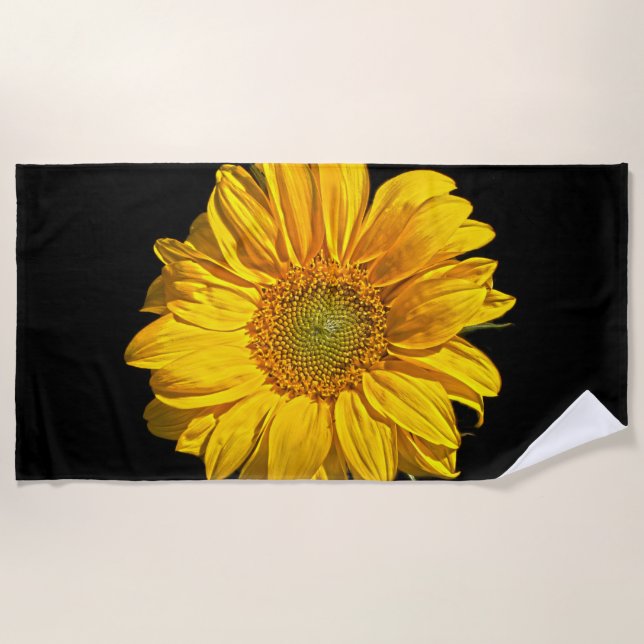Sunflower btcna beach towel (Front)