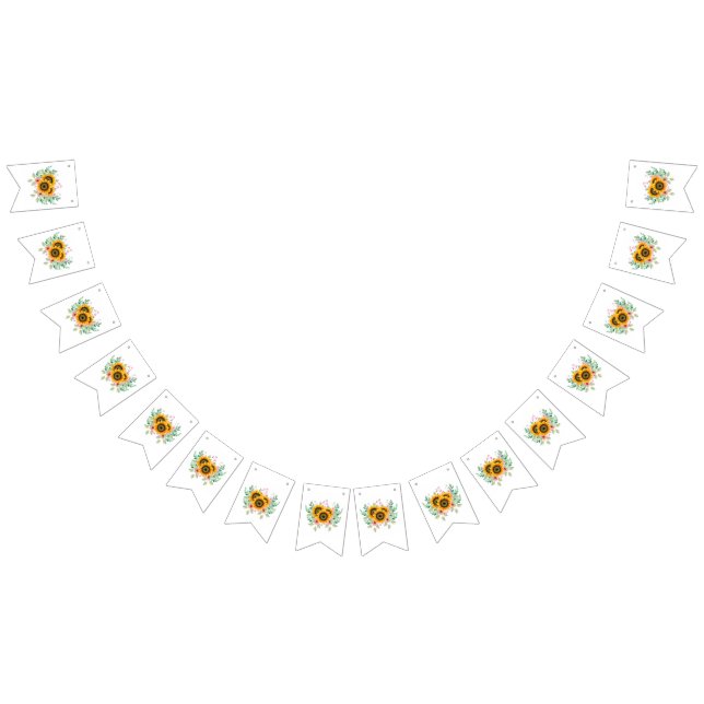 Sunflower   bunting  (All)