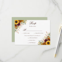 Sunflower Burgundy Roses Rust Fall Floral Wedding
