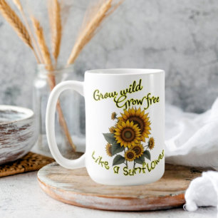 Sunflower Burst Coffee Mug