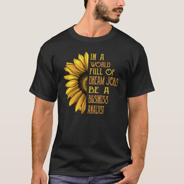 Sunflower  Business Analys T-Shirt (Front)