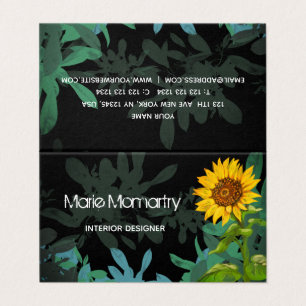 Sunflower Business Card