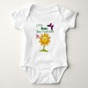 Sunflower & Butterflies Baby Bodysuit