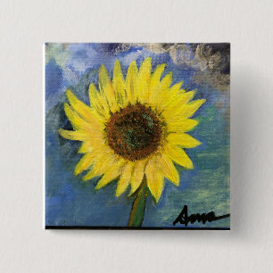 sunflower button