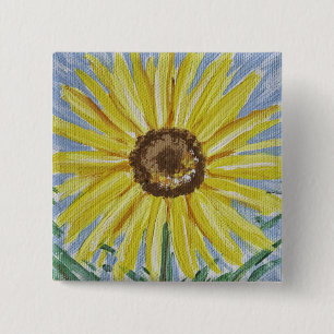 Sunflower Button