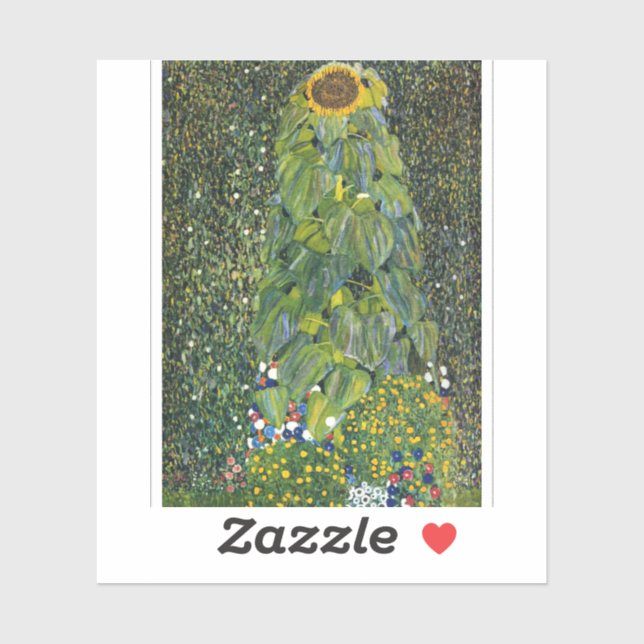 Sunflower by Gustav Klimt (Sheet)