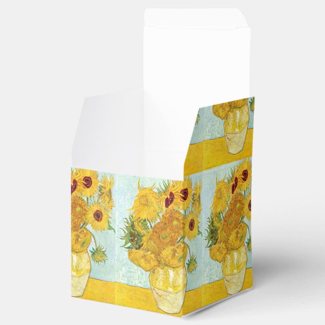 sunflower by Vincent Van Gogh,post impressionist p Favour Box (Opened)