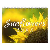 Sunflower Calendar - 12 Photograph Collection
