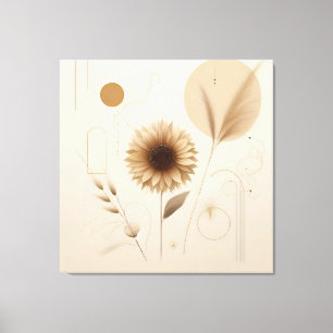 Sunflower Canvas Art   Bright and Cheerful